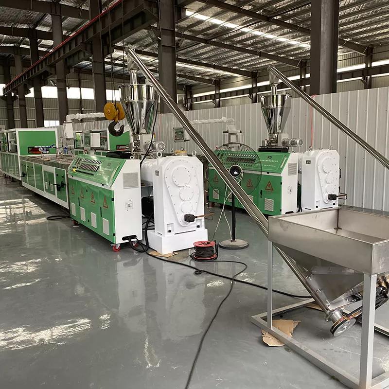 PVC ပလတ်စတစ်-သံမဏိတံခါးနှင့် ပြတင်းပေါက် ပရိုဖိုင်ထုတ်လုပ်မှုလိုင်းကို စတင်ဆောင်ရွက်နေပါသလား။
