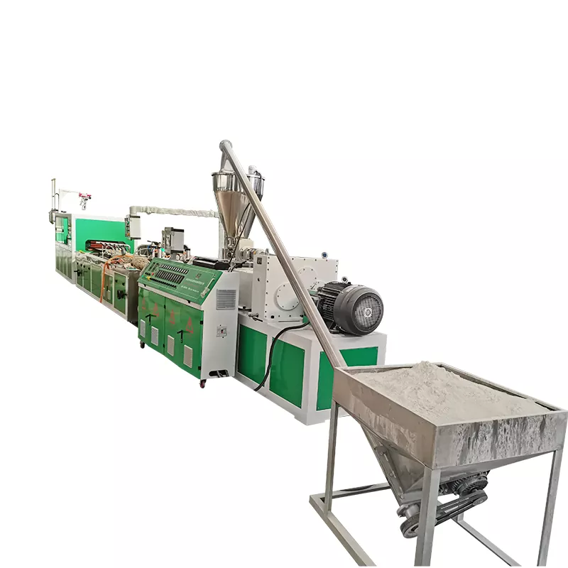 PVC Sheet extression line ထုတ်လုပ်မှုလိုင်း - စွယ်စုံသုံးသည့် application များအတွက်စွမ်းဆောင်ရည်မြင့်မားသောထုတ်လုပ်မှုထုတ်လုပ်ခြင်း